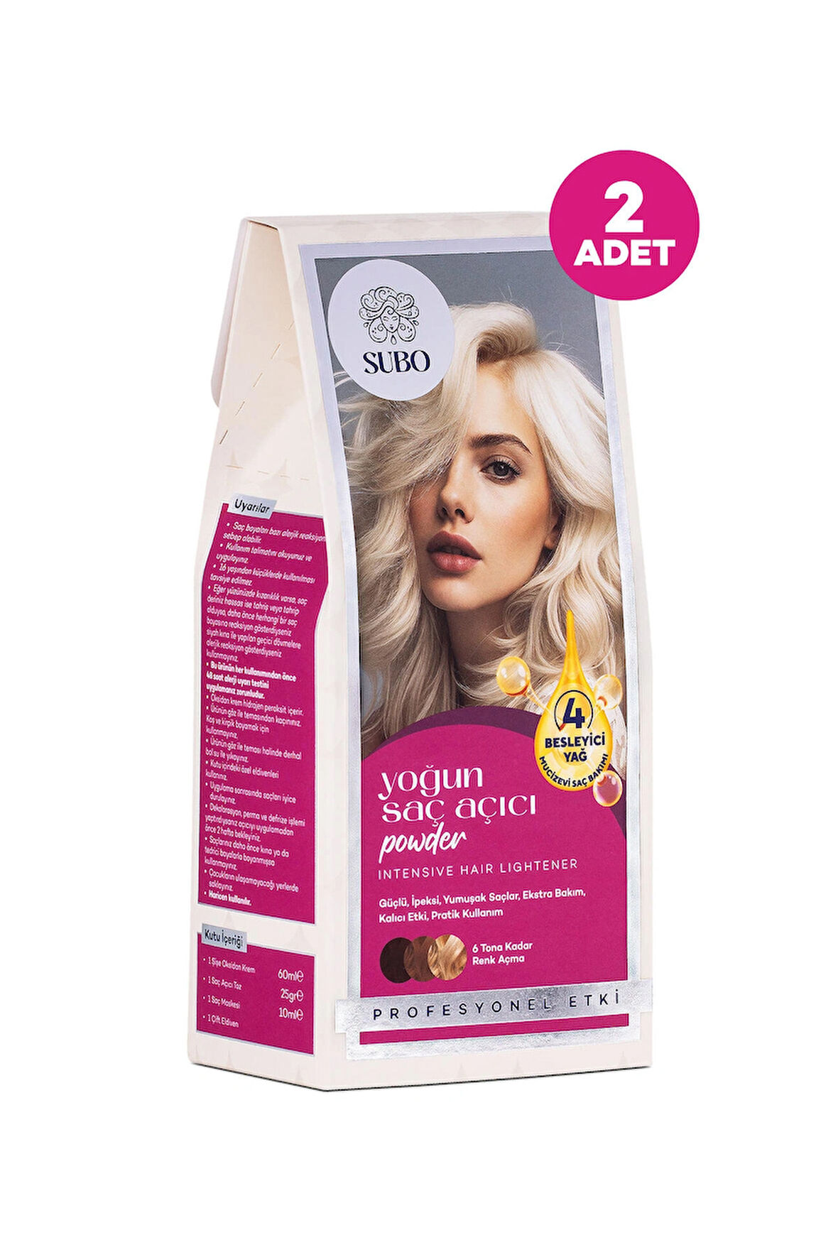 SUBO YOĞUN SAÇ AÇICI POWDER 2 Adet