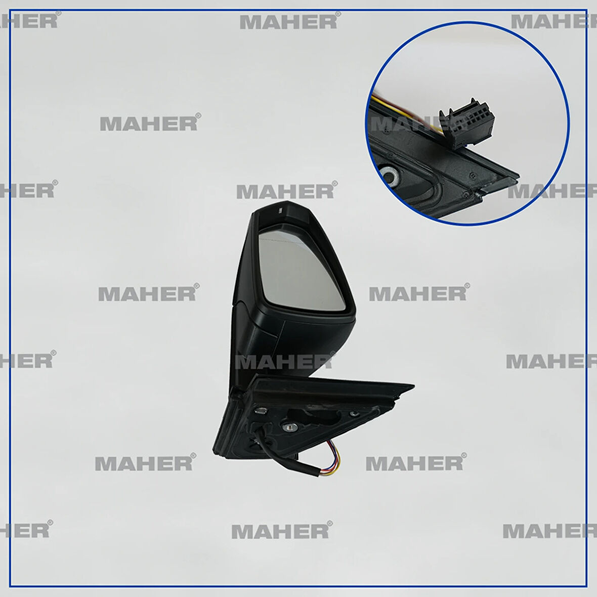 AYNA DIŞ DİKİZ POLO 2017 ELEKTRİKLİ, ISITMALI, SİNYALLİ, ASTARLI SOL 2G1857507E9B9