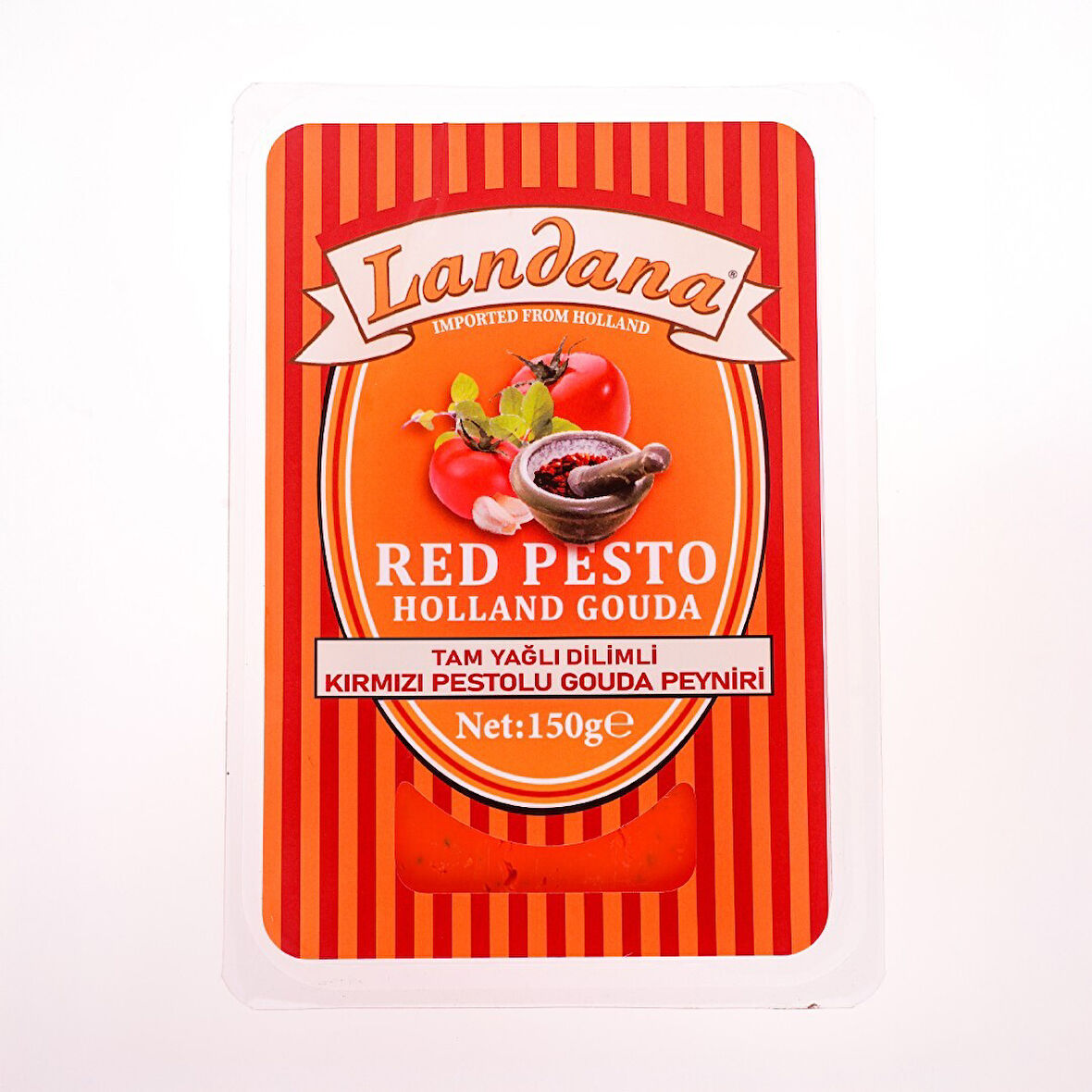 Landana Di̇li̇mli̇ Kırmızı Pesto Gouda Peyniri̇ 150 Gr