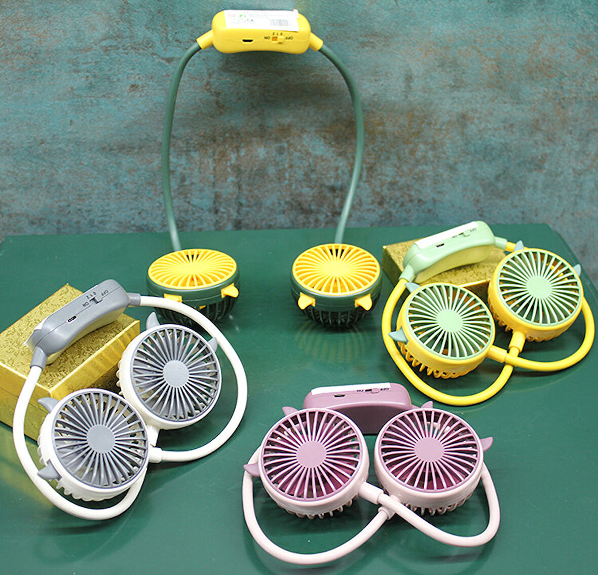 Kuromi Şarjlı Boyun Fanı Vantilatör 2 Kademeli Model 2 