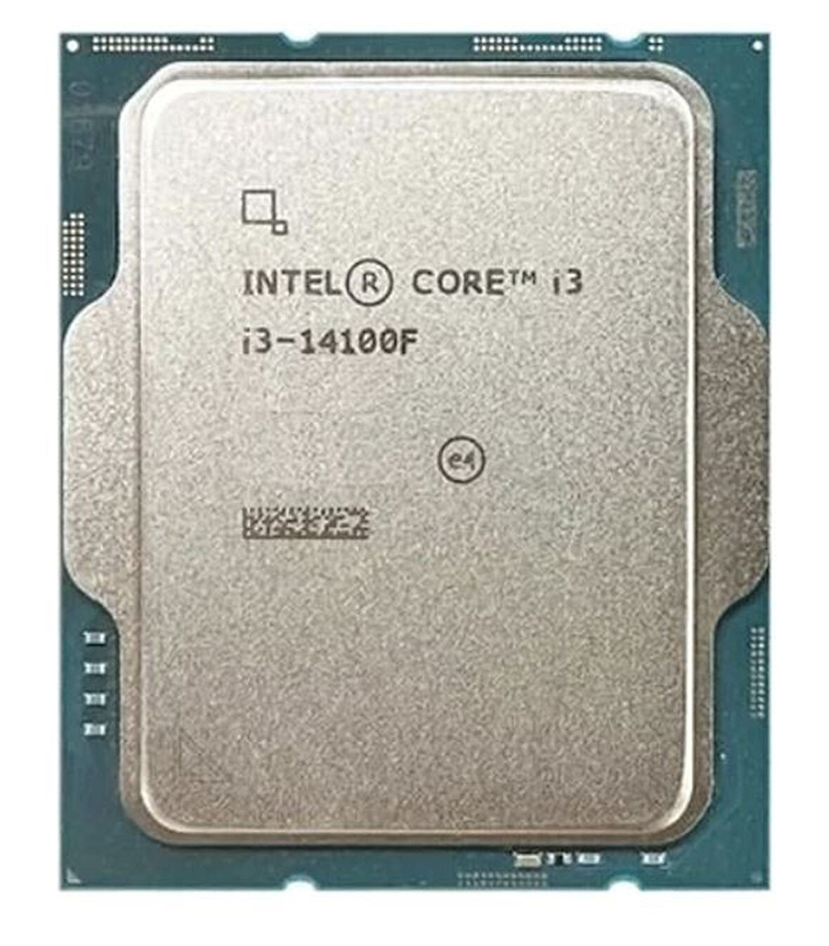 Intel CORE İ3-14100F 3.50GHz 12MB 1700p 14. NESIL TRAY