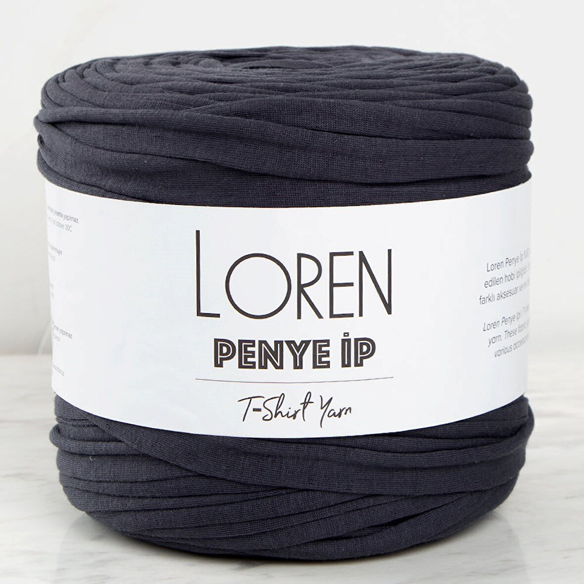 Loren Penye Kumaş El Örgü İpi Füme - 65 - 33488