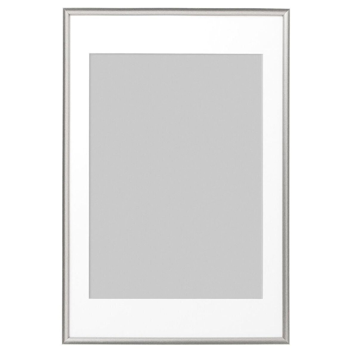 Gri çerçeve, lame, 61x91 cm