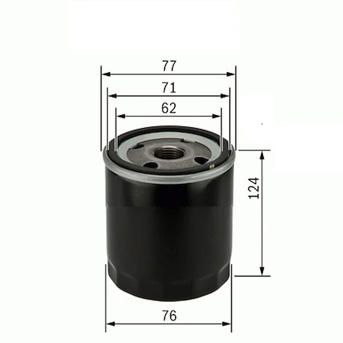 YAĞ FİLTRESİ FOCUS-FIESTA 3-5-ESCORT-MONDEO-CONNCET 1.6 165-1.8 165-2.0-165 X 1119421 1071746 1663050