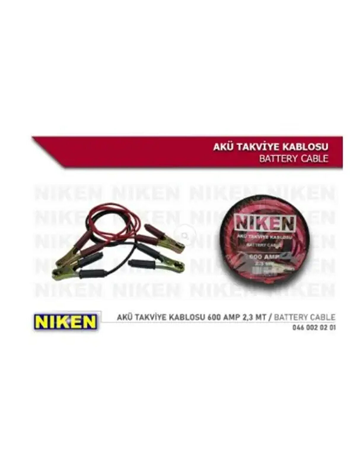 AKU TAKVIYE KABLOSU (TAKIM) 2,3 MT 600 AMPER