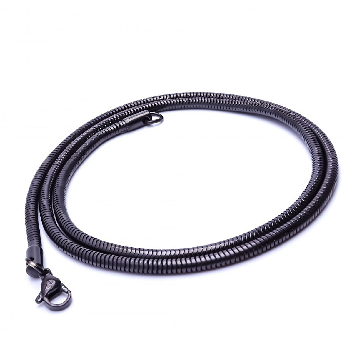  FM Spiral Çelik Kolye 3Mm 3183CEK048 