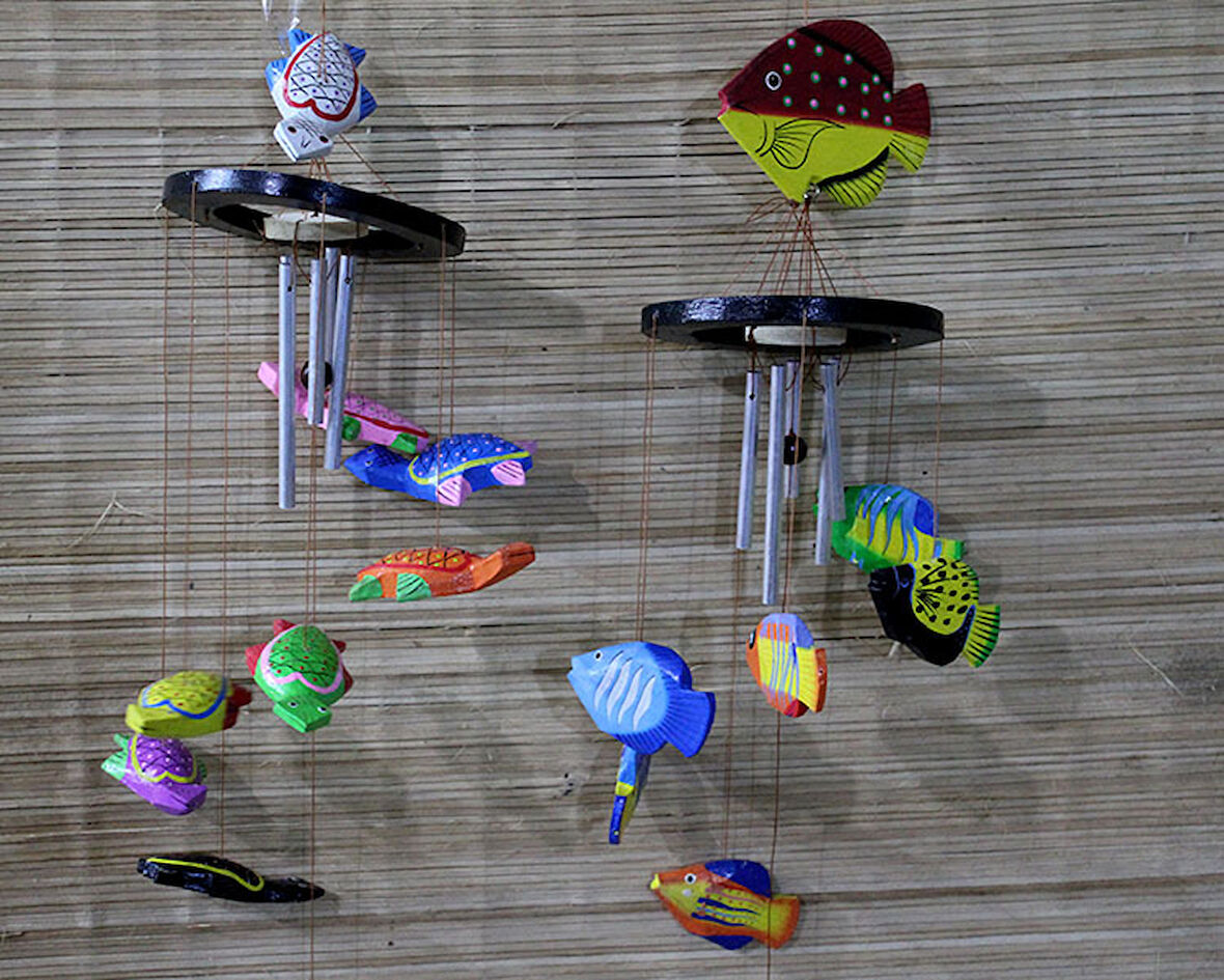 Hayvan Figürlü Rüzgar Çanı Model 1 