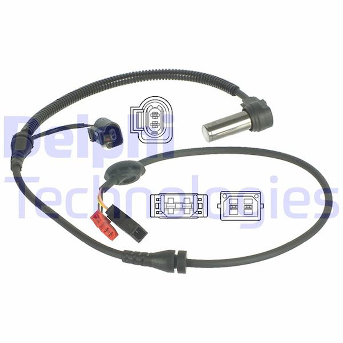 ABS TEKERLEK HIZ DEVİR SENSÖRÜ ÖN 6 PİN PASSAT 1996-2005 -A4 1995-2000 -SUPERB 2001-2008 1025MM 8D0927803D 8D0927803B 8D0927803C
