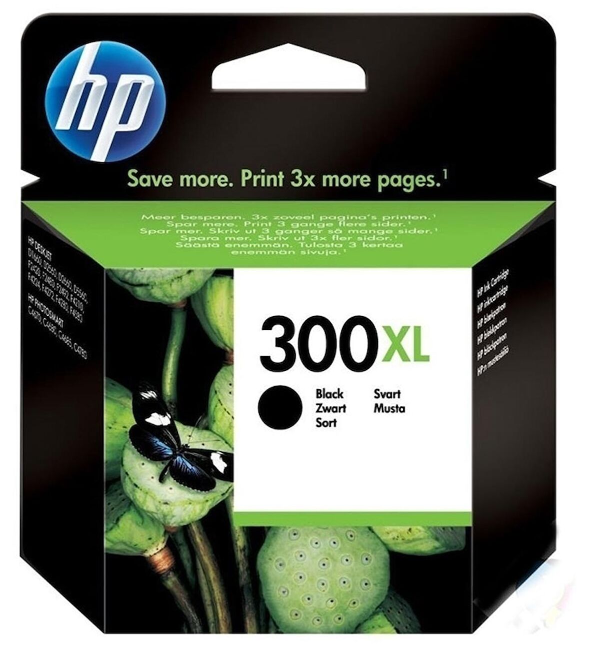 HPZR Hp 300XL-CC641E Orjinal Siyah Kartuş