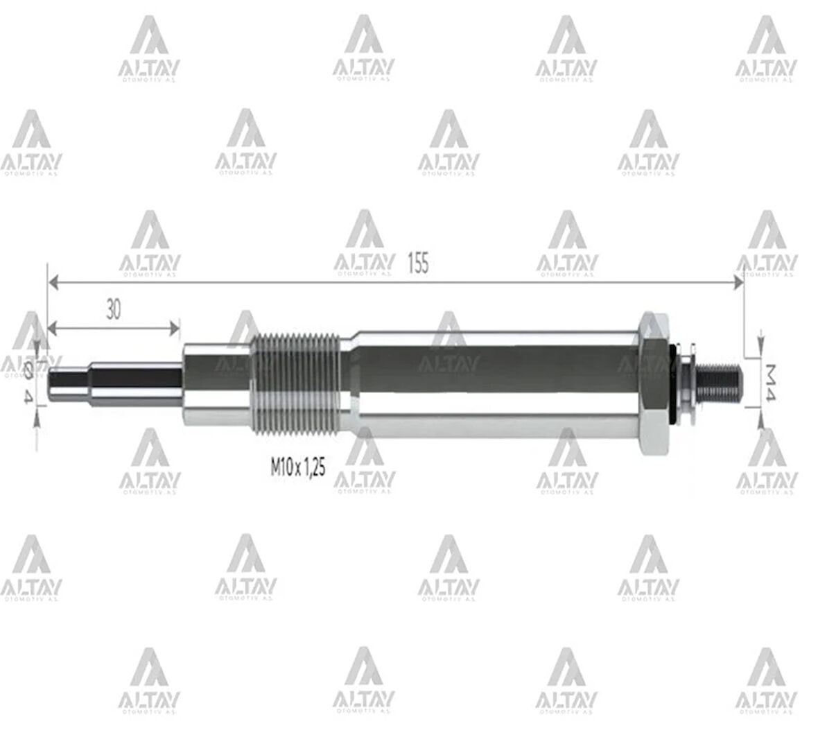 KIZDIRMA BUJİSİ (ISITMA) B-2500 2006 / FORD RANGER 3.0 TDCI 115. WE01 18 601 (10 ADET)