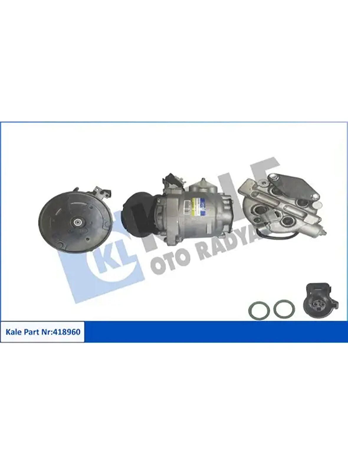 KLIMA KOMPRESOR KOMPLE FORD TRANSIT CONNECT 0713