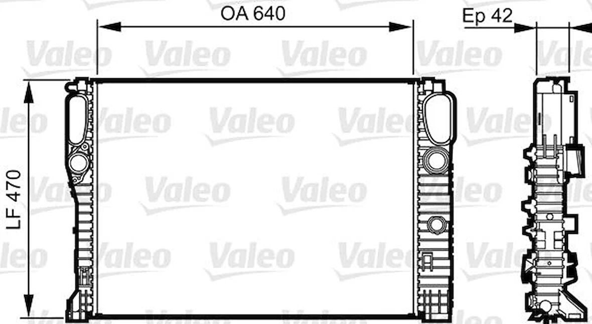 MOTOR SU RADYATORU MERCEDES C219 W211 S211 A2115003202