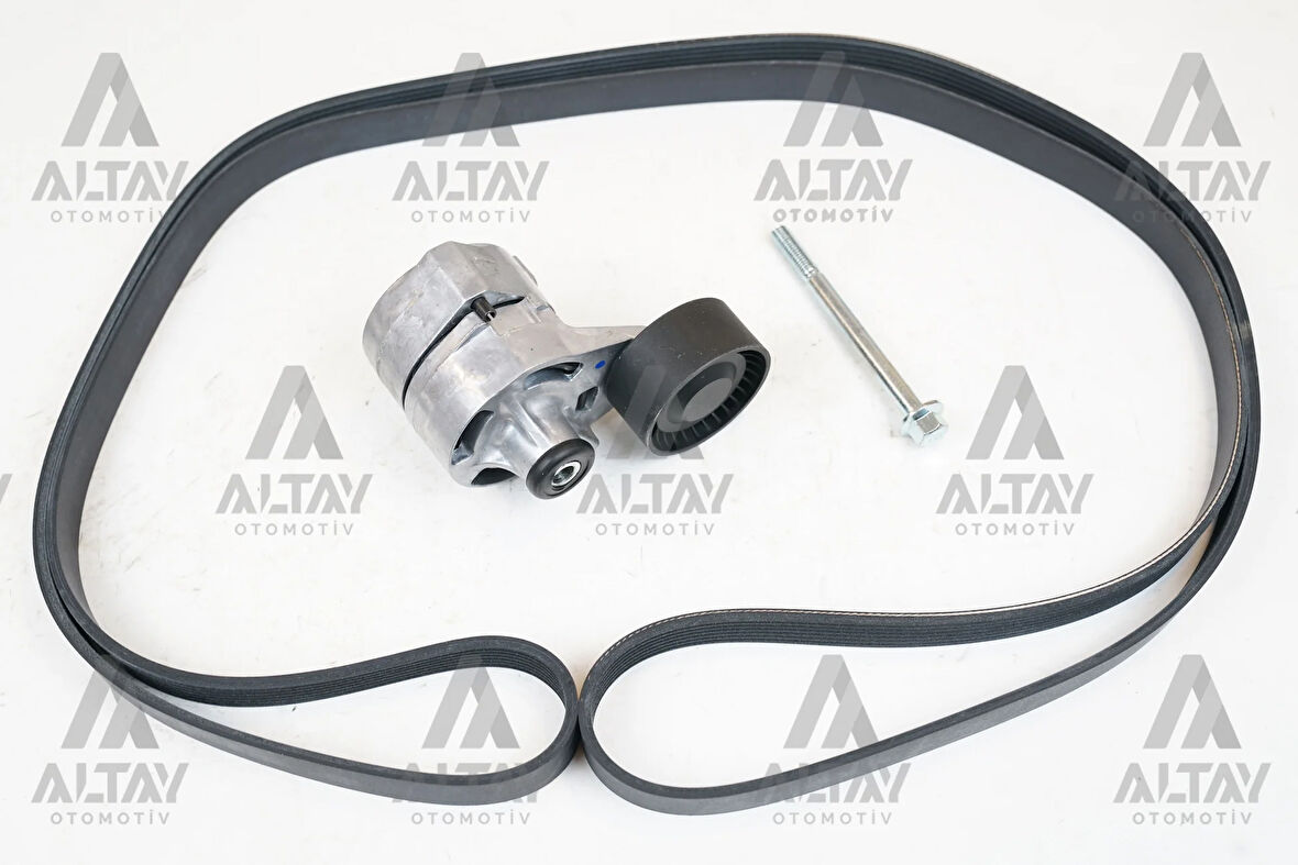 VANTİLATÖR GERGİ SETİ FORD TRANSİT 5347 KLİMALI (7PK2842 & APV2836) GKFD015