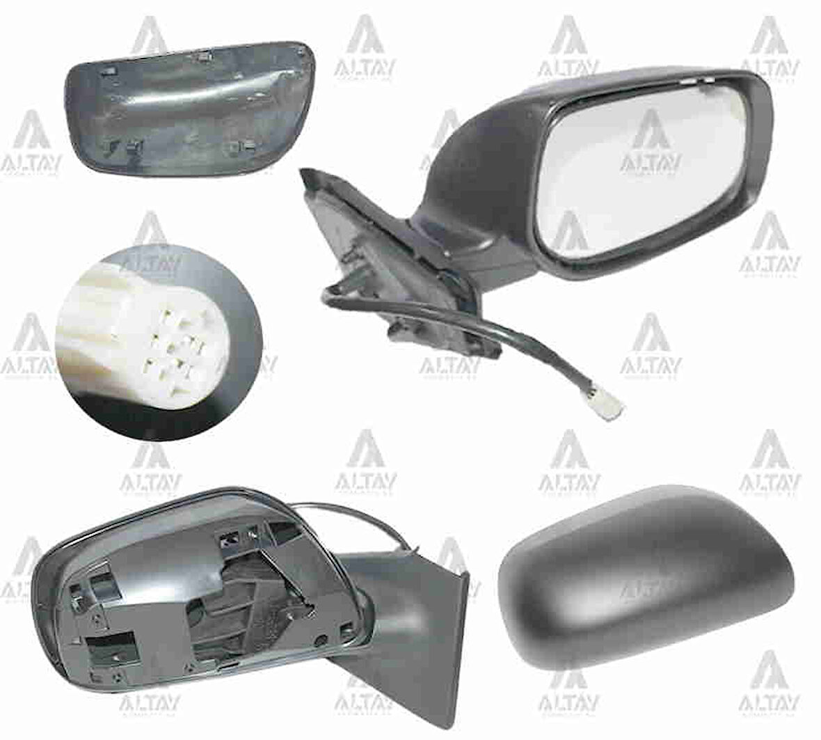 AYNA DIŞ DİKİZ YARIS 2006-2011 ELEKTRİKLİ ISITMALI SAĞ 87910 0D260