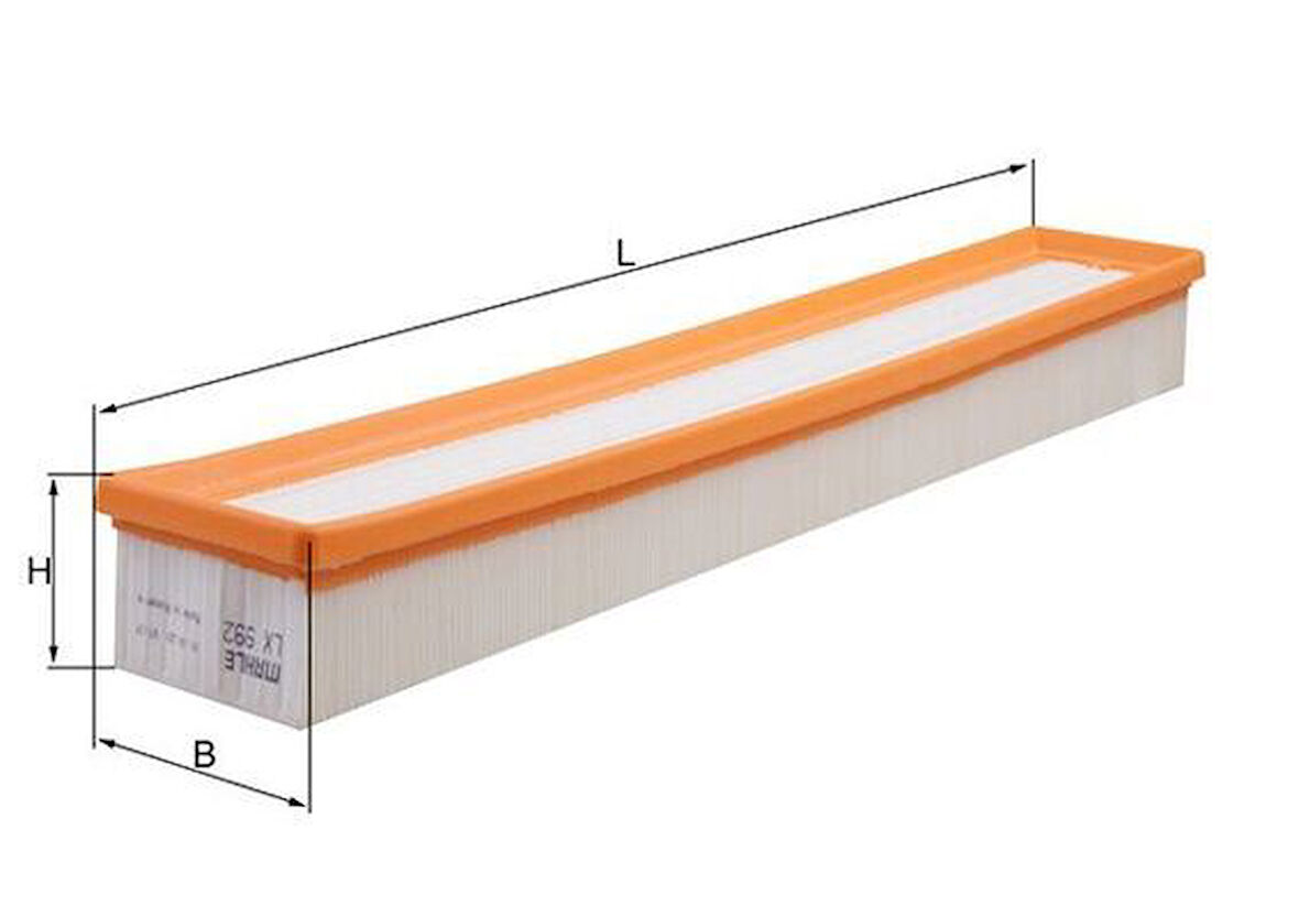 HAVA FILTRESI MERCEDES M111 W203 S203 CL203 A1110940304