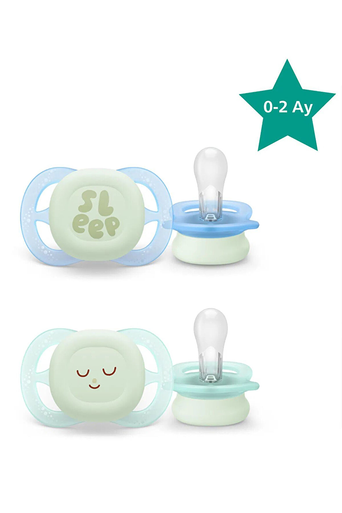 Philips Avent Ultra Start Gece Emzik 0-2 Ay
