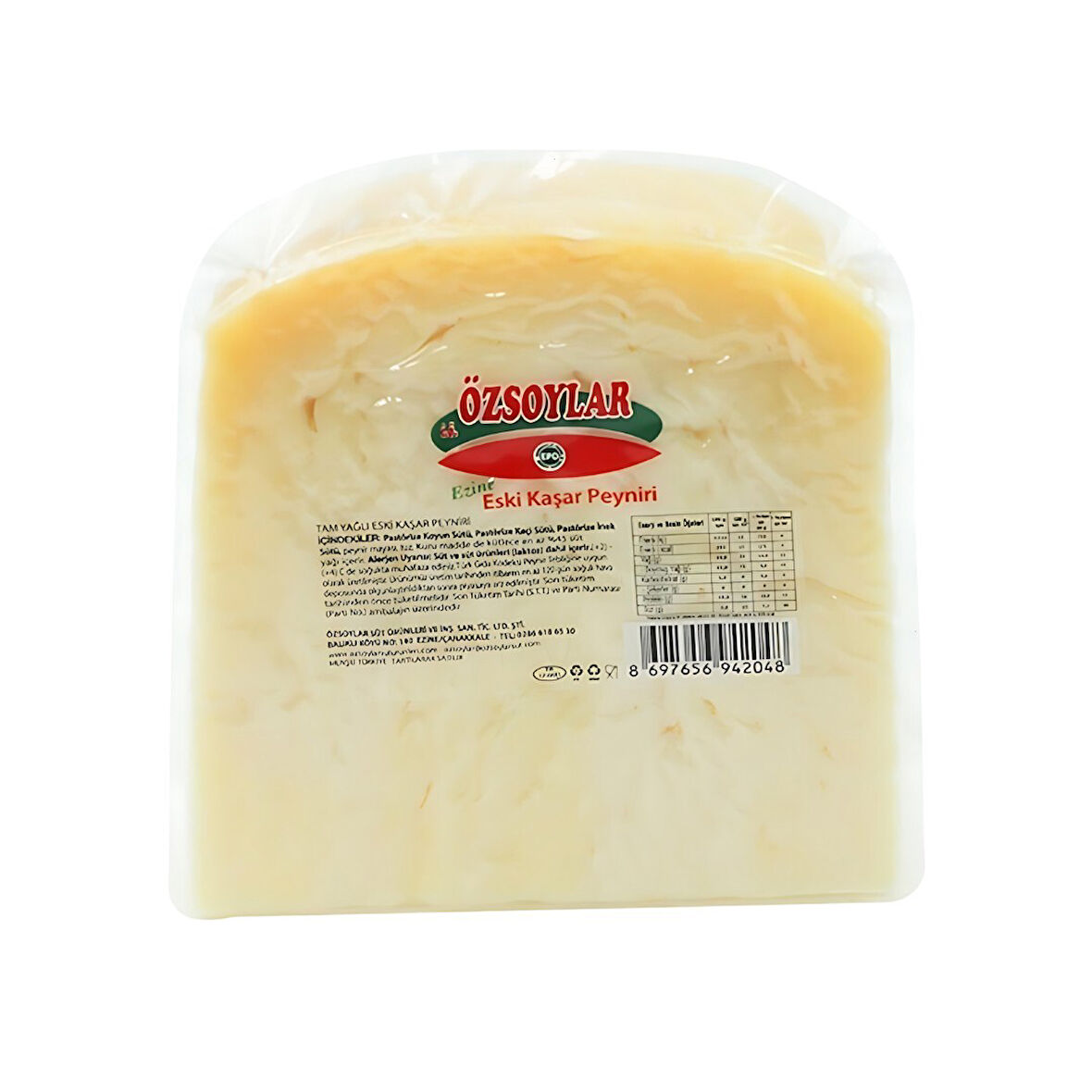 Özsoylar Ezi̇ne Eski̇ Kaşar Peyniri̇ 350 Gr
