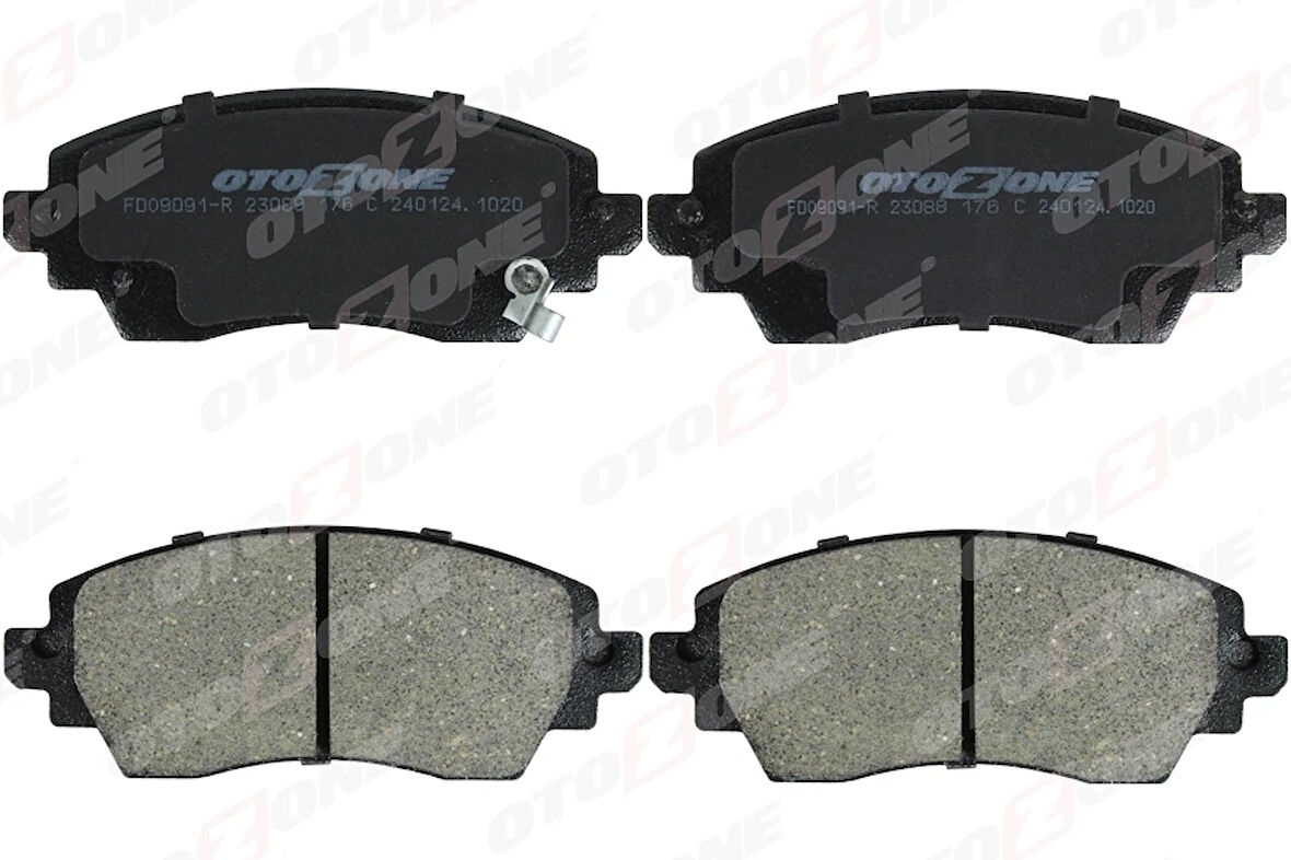 ÖN FREN BALATA TOYOTA COROLLA 1.6L 4A-FE ENJEKSIYONLU AE111 LUNA H/B 1998-2000 0446502030 0446502140 04465YZZBE