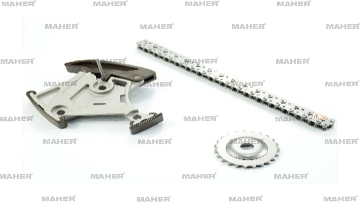 YAĞ POMPA ZİNCİR SETİ PASSAT / A4 / A6 / A3 2001-2009 ALT-BWA-BPY-BLR-BLX-BPJ-BWE 2.0 FSİ (3 PARÇA) 06F198230