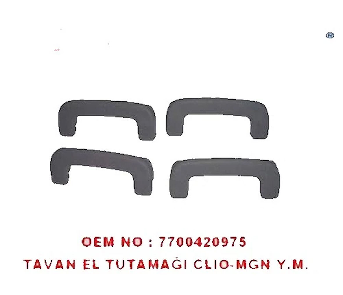 TAVAN EL TUTAMAĞI KOLÇAK CLIO GRİ 8200081864