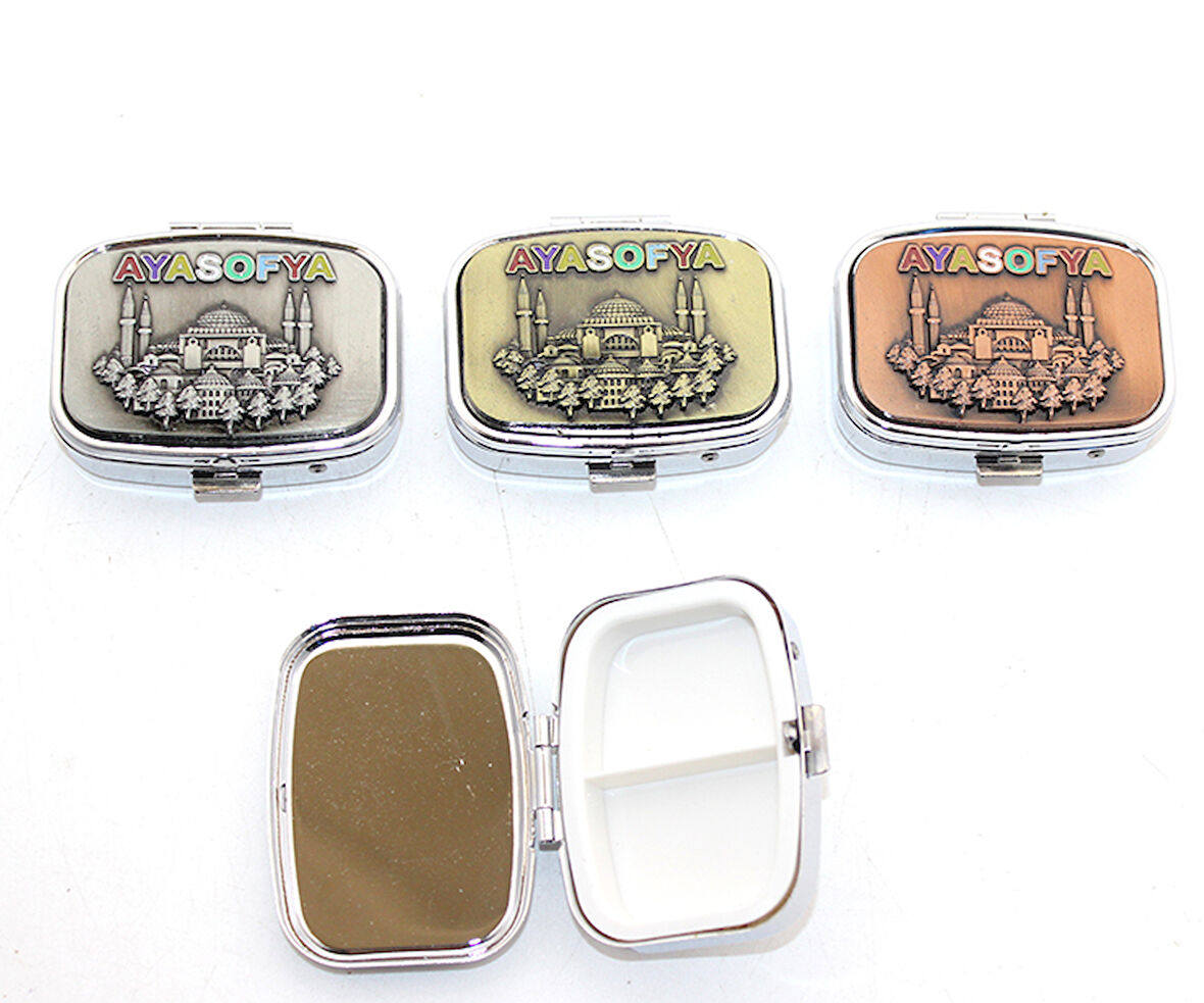İstanbul Temalı Enfiye Kutusu Ayasofya Baskılı 