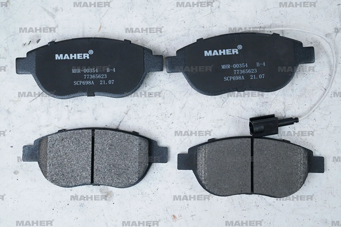 FREN BALATA LINEA 2007 / COMBO D 2012 / DOBLO 2010 / BRAVO 2 2006 (BÜYÜK TİP TEK FİŞLİ) ÖN 137MM 77362710 1605181 1605157