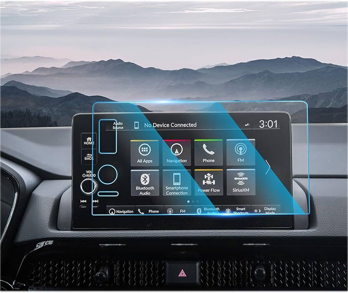 Honda HRV için HD multimedya ekran koruyucu full kaplama nano tempered film
