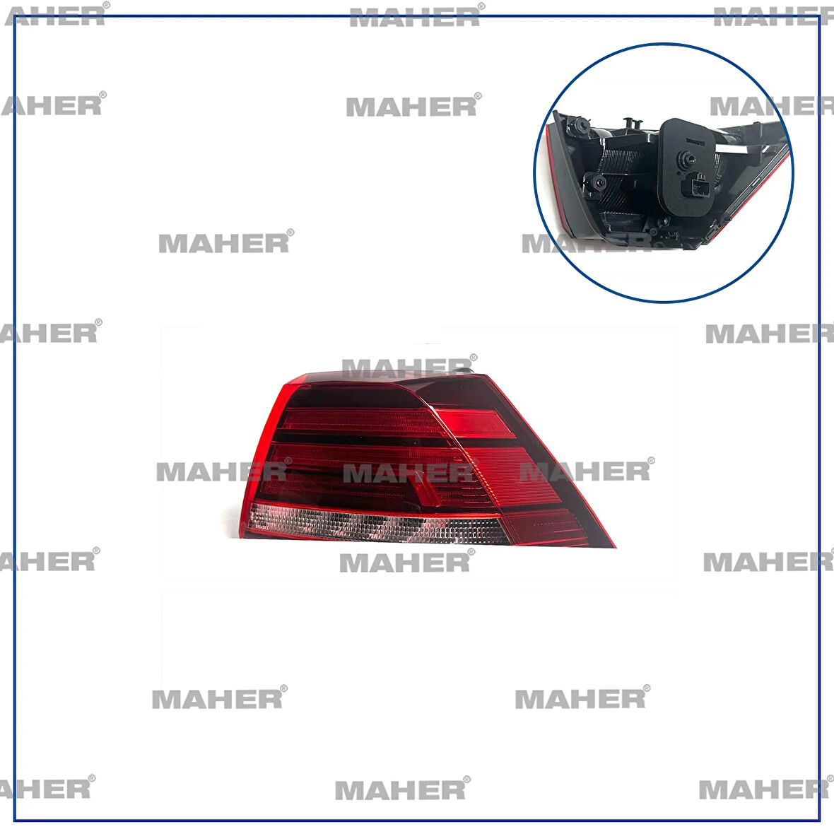 STOP LAMBASI GOLF7 2017-2020 LED TREND-COMF. DIŞ SAĞ 5G0945096Q