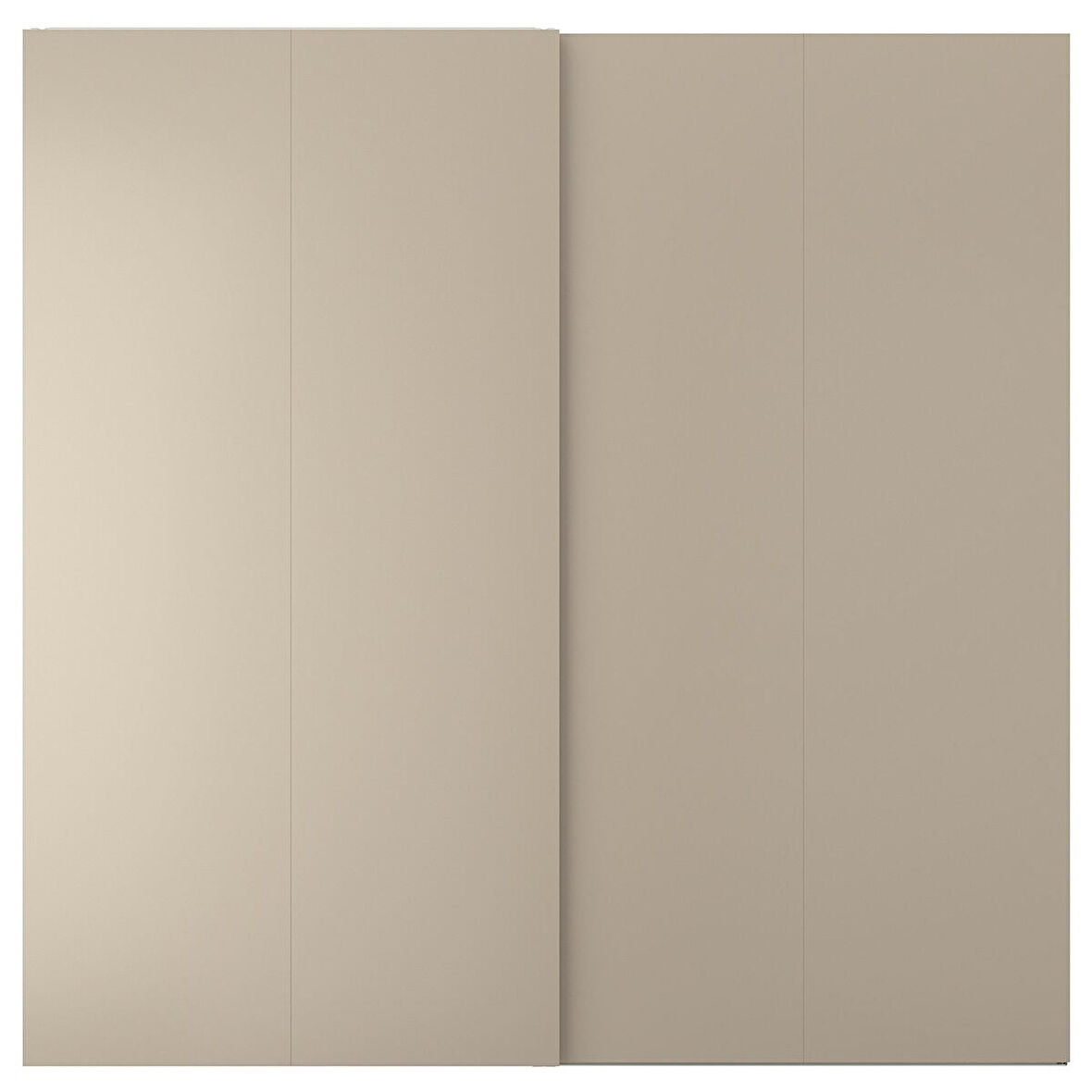 Sürgü kapak, bej, 200x201 cm