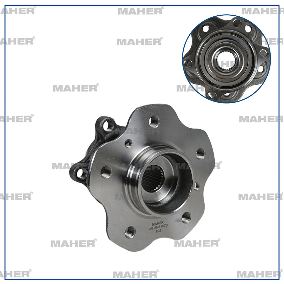 TEKER PORYASI QASHQAI 2014 / KADJAR 2014 ARKA RULMANLI ABS SENSORLU 5 BIJON 4102 43202 4EG0A