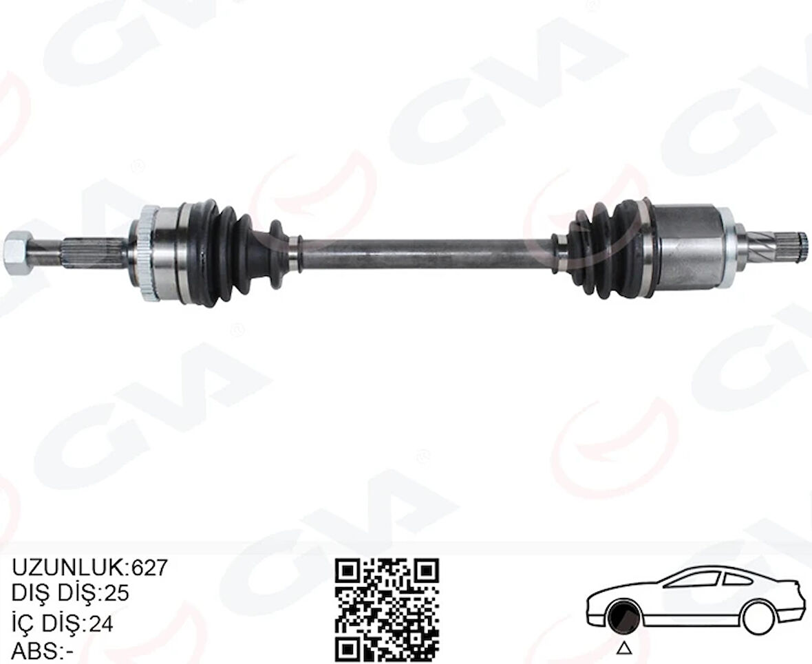 KOMPLE AKS SOL NISSAN ALMERA 1.5L QG15DE N16 02- ABS Lİ 39101BM580