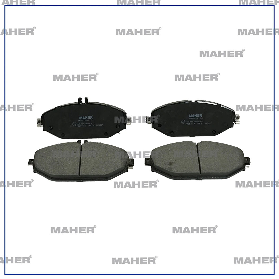 FREN BALATA MERCEDES 2016 W213 E SERİ ÖN A0084203820