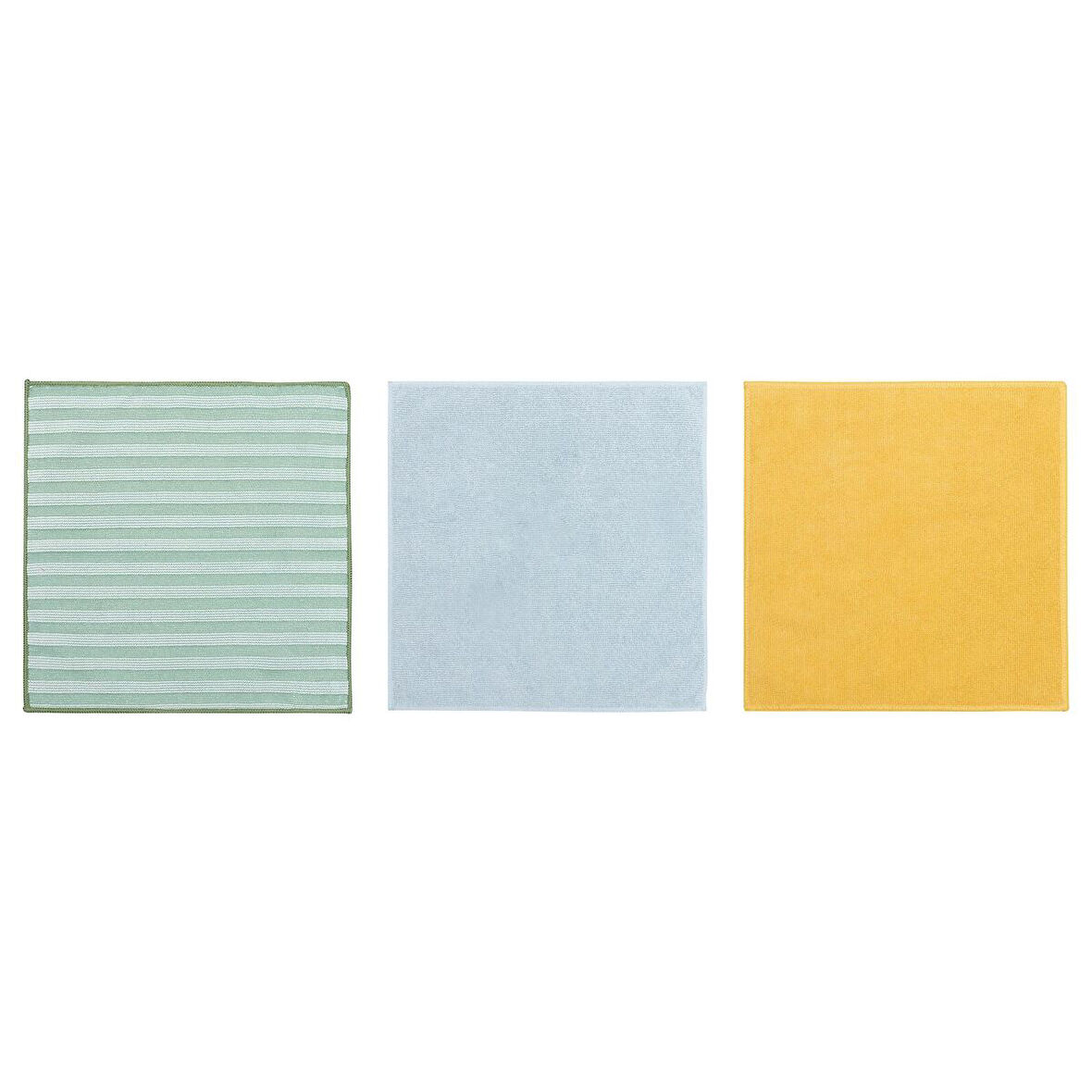 Mikrofiber bez, çok renkli, 28x28 cm, 3 parça