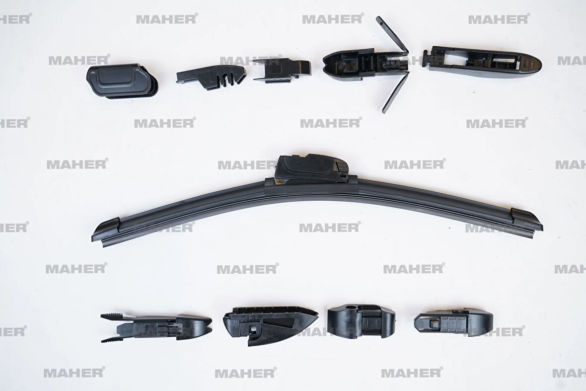 SİLECEK SÜPÜRGESİ TEK TİP ÜNİVERSAL 10 APARATLI 14 MUZ (350MM) 29958