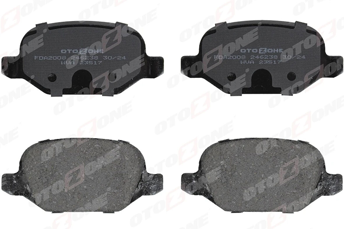 ARKA FREN BALATASI FIAT LINEA 2009 ALFA 147 2001156 1997-2003 GT 2003-2010 77362276 77362675 77363341 77362275