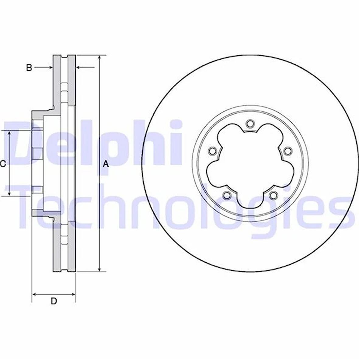 ON FREN DISKI AYNASI TRANSIT 5363 2014 ARKA CIFT TEKER 5 BIJON CAP 308 33 KK311125AB KK311125AA BK311125AC
