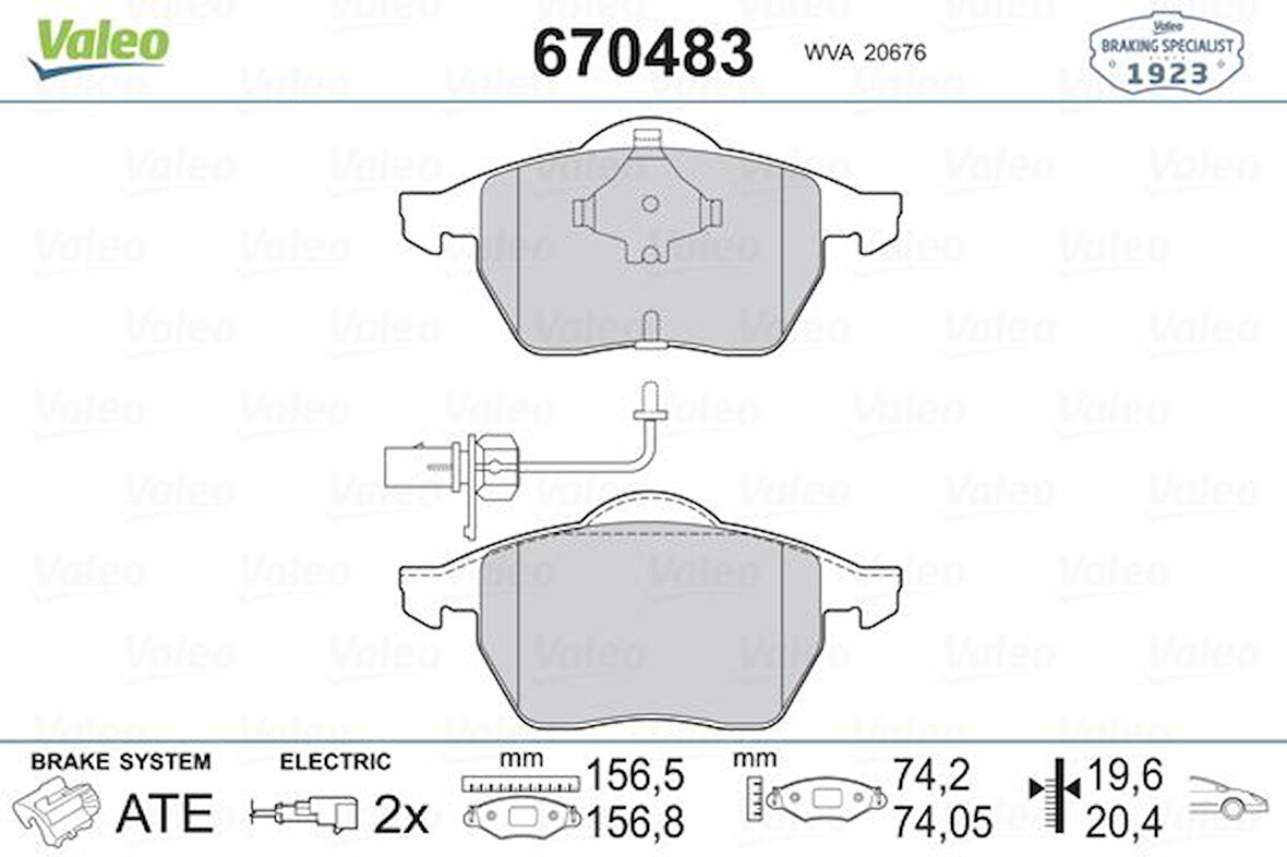 ÖN BALATA FİŞLİ PASSAT 1996-2001 A6 1994-1997 100 AVANT 1.8-2.0-2.5-2.6 TDI 165 GDB1049 4A0698151 4A0698151A 4A0698151C