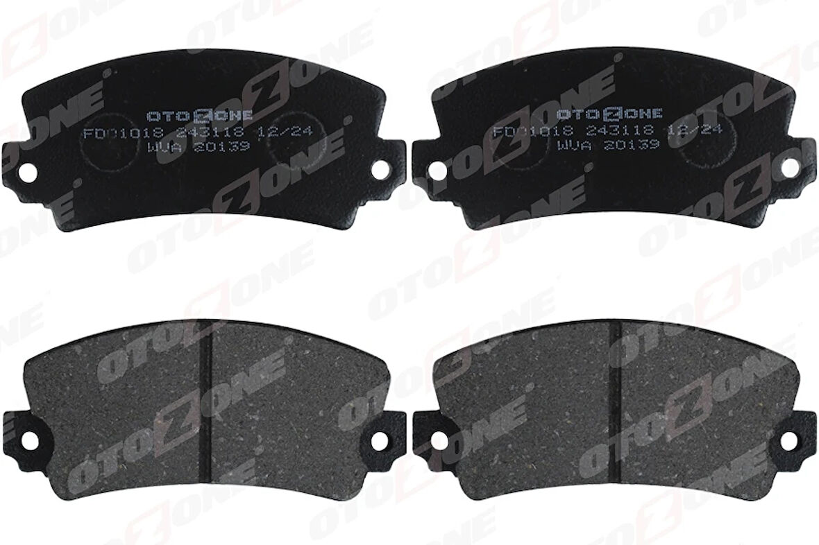 ÖN BALATA FİŞLİ R12 C15 VISA 1982-1991 GDB148 7702127301 7701201470 7701203068