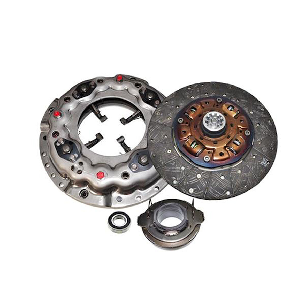 DEBRİYAJ SETİ BASKI DİSK BİLYA ISUZU NQR KAMYON 4.8L 4HE1-T 1998-2004 KÜTÜKLÜ RULMAN 8970388311 8970388320 1313200340
