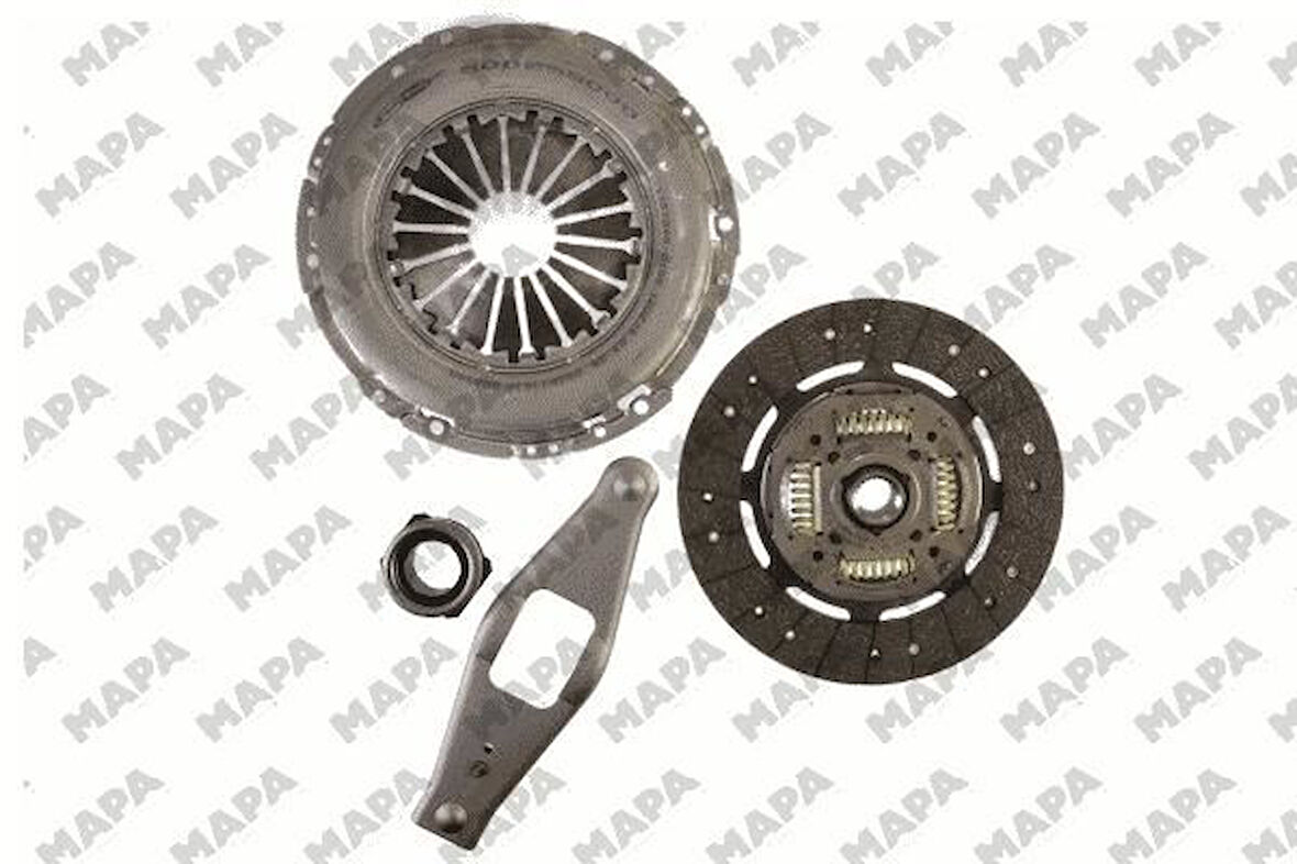 DEBRIYAJ SETI TRANSIT 5184 2.4TDCI 100PS-120PS-125PS 2000-2006 RULMANLI CATALLI 1C1Q7L596AA YC1J 7L596 BA