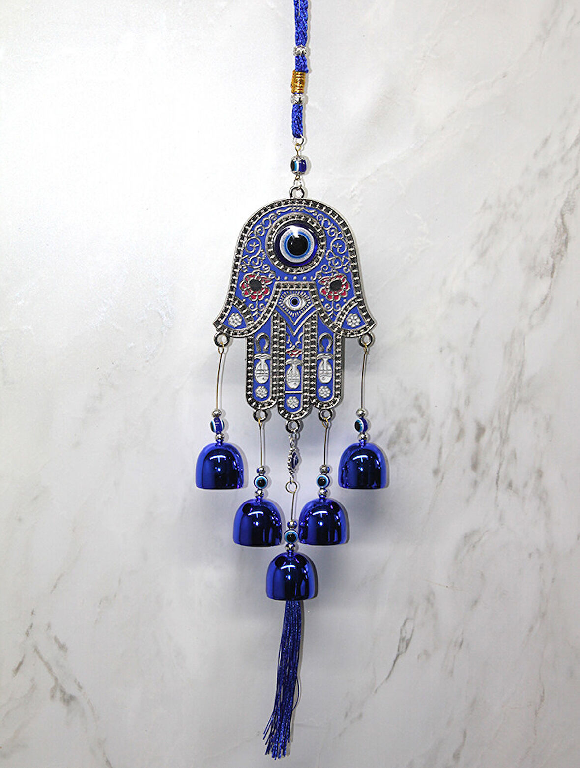 Metal Nazar Boncuğu Çan Model 8