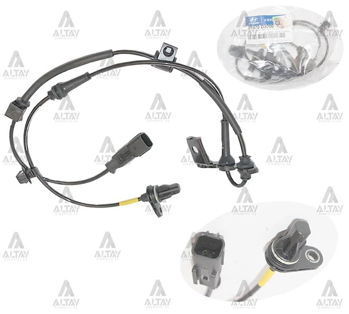 SENSÖR ABS TUCSON 2015 ÖN SOL 95670 D3000