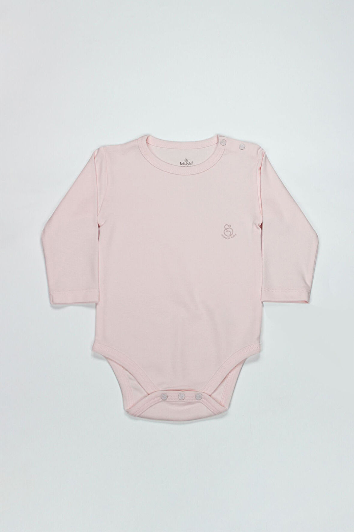 Bistyle Natural Basic Style Uzun Kol Body 17104 Pembe