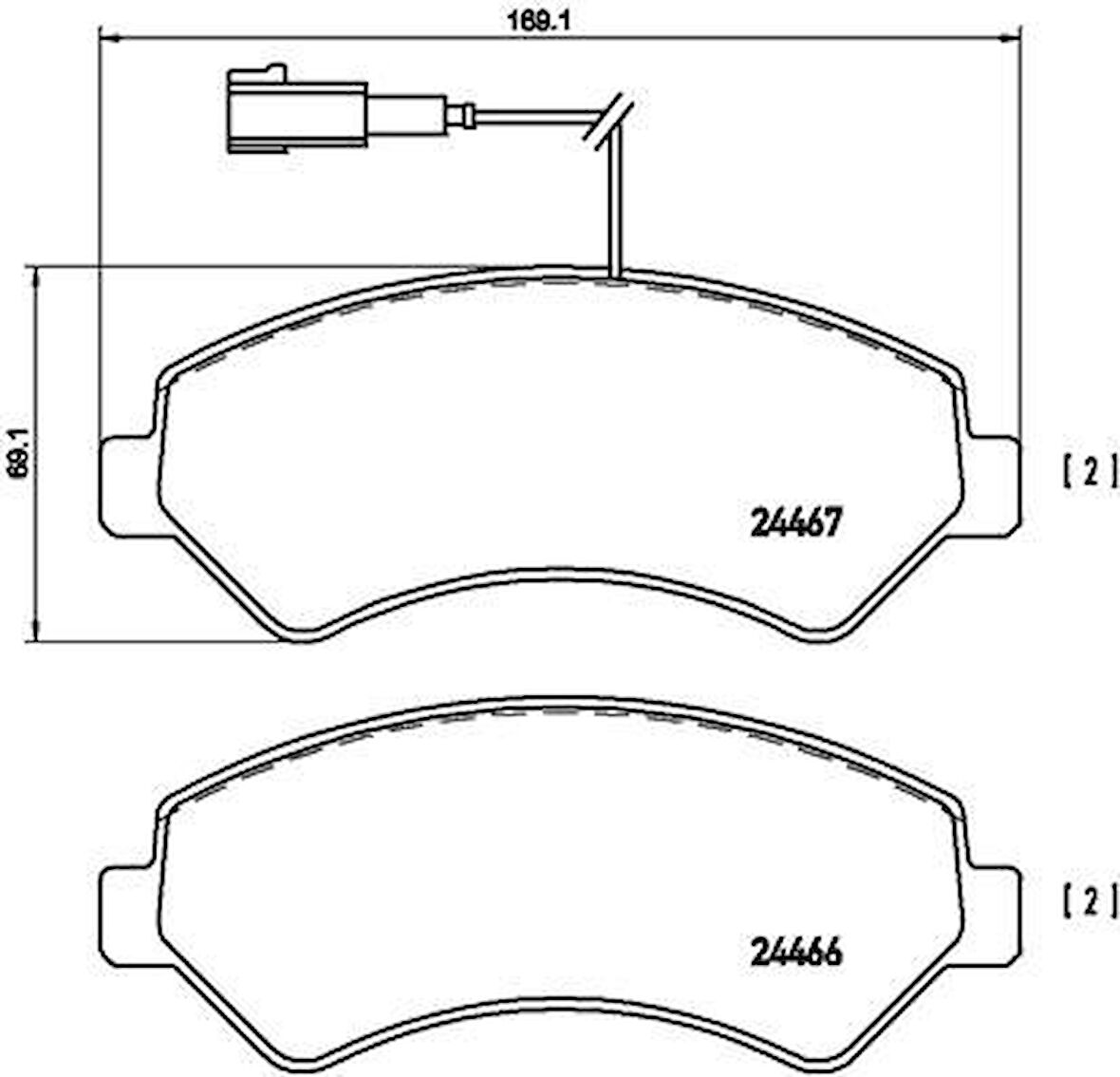 ÖN FREN BALATASI BOXER-DUCATO-JUMPER 2006-2016 1623842580 4254 63 4254 64 77366021
