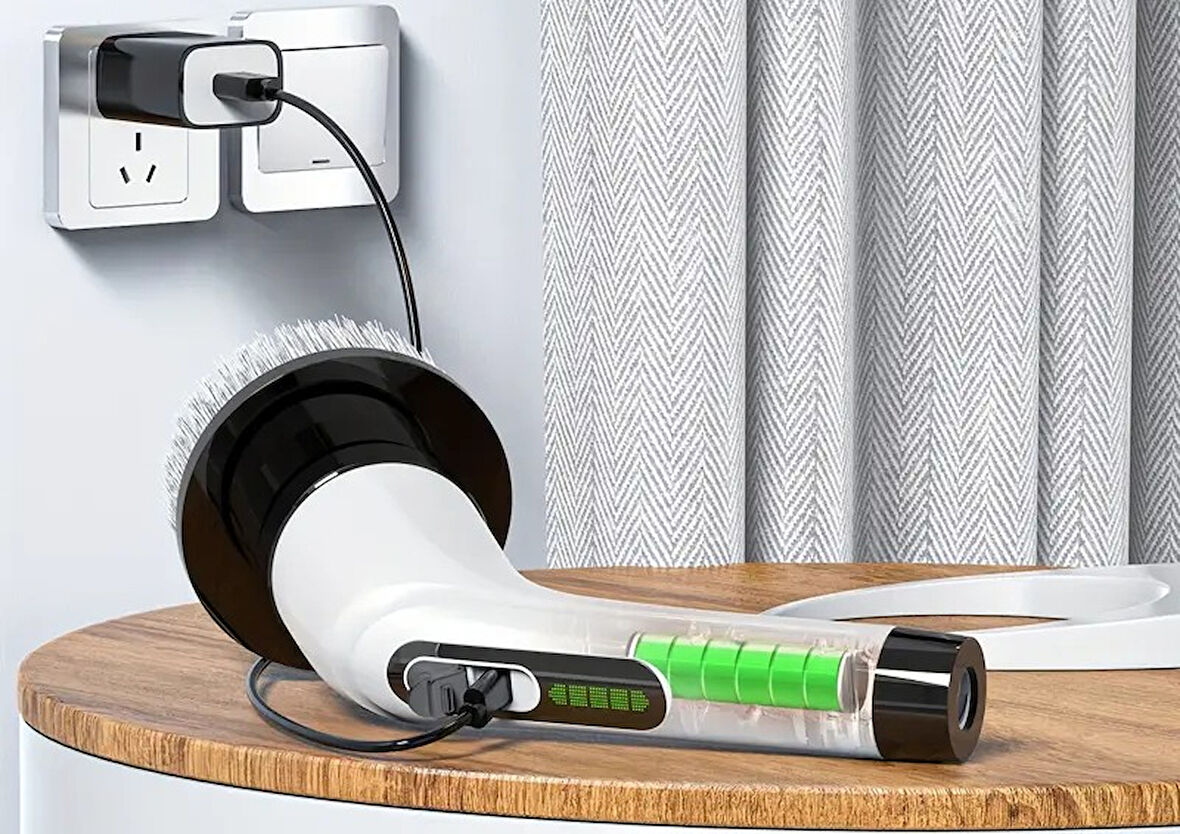 7 in 1 Kablosuz Elektrikli Temizlik Fırçası Seti