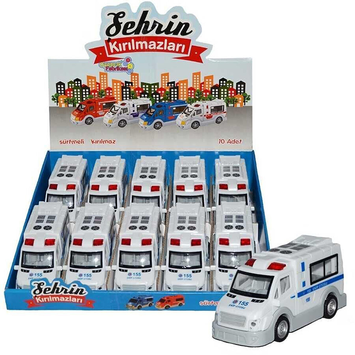 Polis Arabası Sürtmeli - URT001