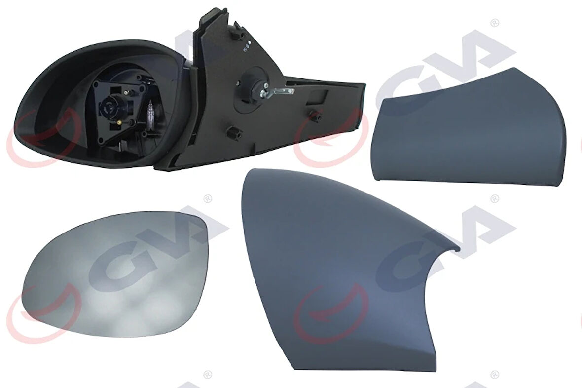 DIŞ DİKİZ AYNASI SOL VECTRA B 1996 MEKANİK KONVEKS VM-166L 1428721 6428013 1428657 1428819