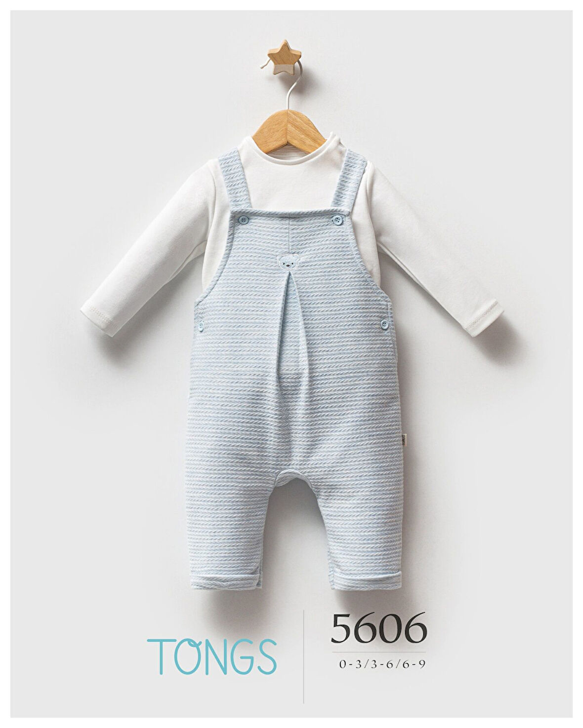 Tongs Baby Classic Bear Salopet 5606 Mavi