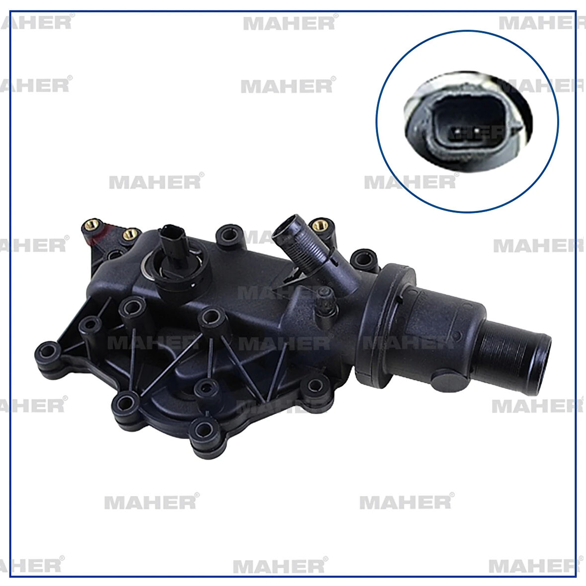 TERMOSTAT MEGANE 3 2008-2015 / FLUENCE 2010-2012 / CLIO 3 2005-2012 / 1.4 165-1.6 165 KOMPLE CONTALI SENSORLU 2 BAGLANTILI 89 CC 8200700092