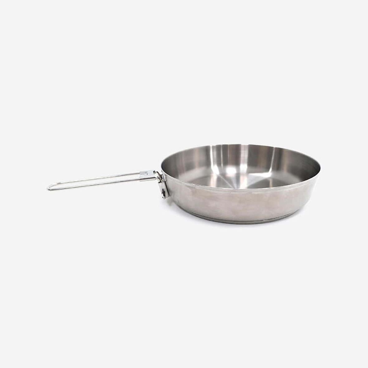 Kamp Paslanmaz Çelik Tava - 1,2 L - 20 cm Çap - 500